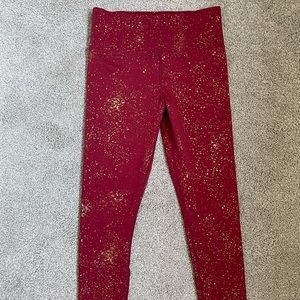 Zyia Active ‘Stay Golden’ size 6-8 leggings